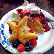 {Sweet Summer Sampling} Berry Patriotic Shortcake