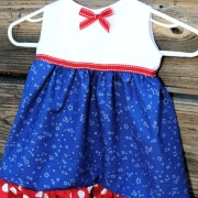 {Guest Post} 4th of July Baby Girl Dress & Giveaway – Crazy Little Projects