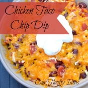 Chicken Taco Chip Dip