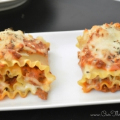 lasagna roll up in just 45 minutes - made with Hamburger Helper Ultimates