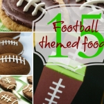 Football themed food posts for The Big Game