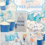 FROZEN movie release with a party & Free printables