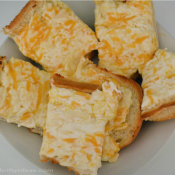 The Cheesiest Cheesy Bread - the perfect side