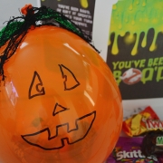 You've Been Boo'd - Pumpkin Balloon Filled With Candy