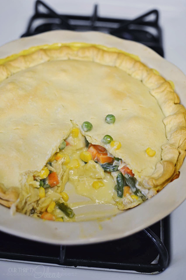 Easy Pot Pie Great for Freezing Our Thrifty Ideas
