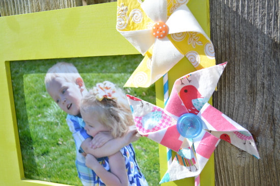 Lime Green Chalkboard Frame