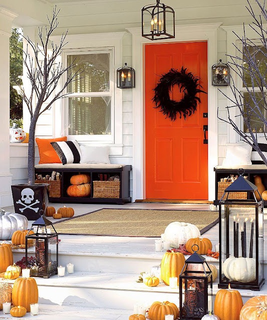 {Roundup} Halloween Porch Ideas Our Thrifty Ideas