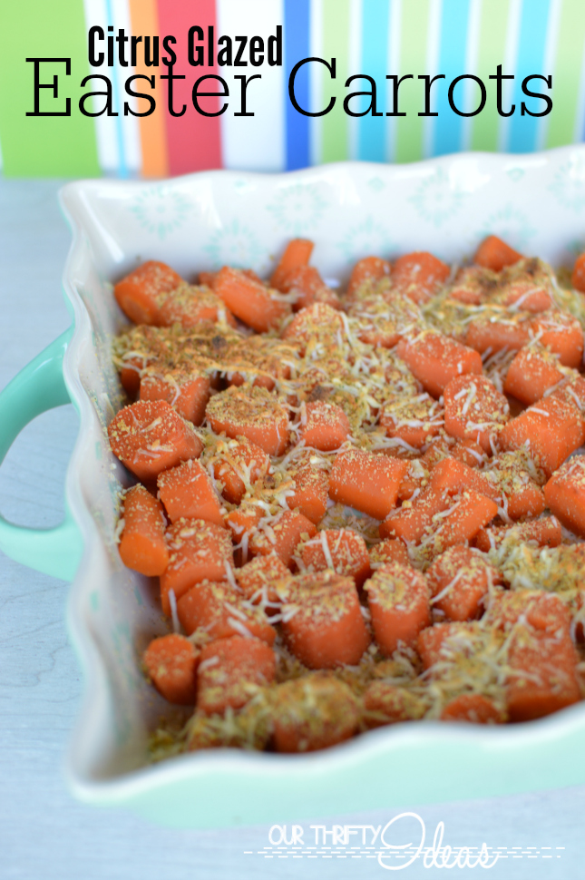 Citrus Glazed Easter Carrots Our Thrifty Ideas