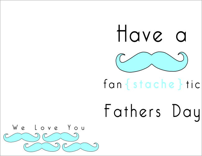 The cutest Fathers Day printable cards Our Thrifty Ideas