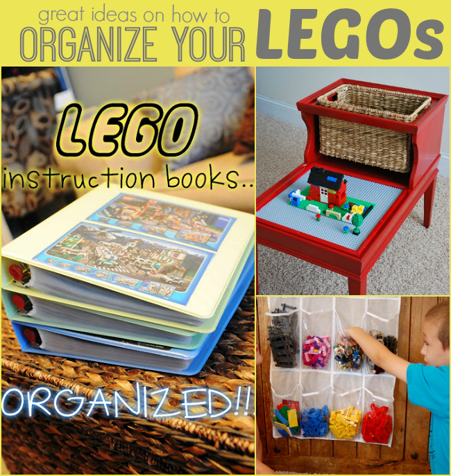 How to organize Legos Our Thrifty Ideas