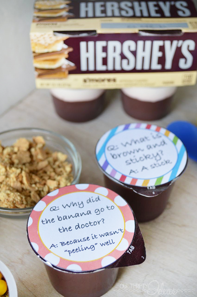 Kids Pudding Jokes Printable Our Thrifty Ideas