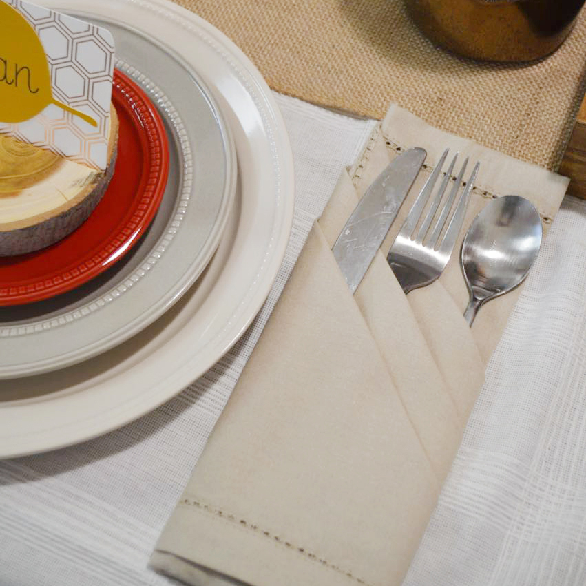 How to Fold a 3 Pocket Napkin Our Thrifty Ideas