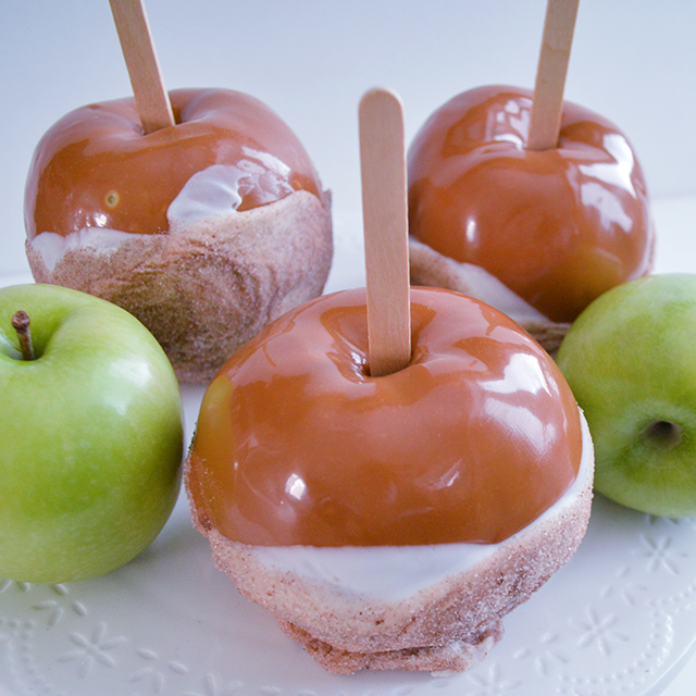10 Minute Easy Caramel Apples Our Thrifty Ideas