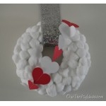 V-day up a wreath