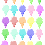 Ice Cream - Rainbow Printable