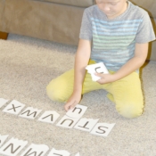 Alphabet matching game - letter recognition