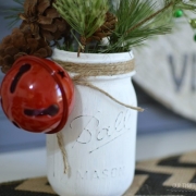 DIY - Faux Spring Christmas Tree + Mason Jar Decor