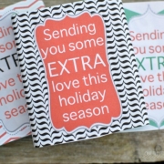 Extra Special Christmas Gum Wrappers - Free Printable