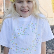 Painted Easter Bunny T-shirt Tutorial