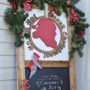 Christmas Porch Decor - How to Decorate a Small Area